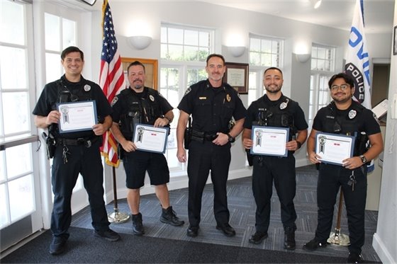 Unit Citation for threat with firearm