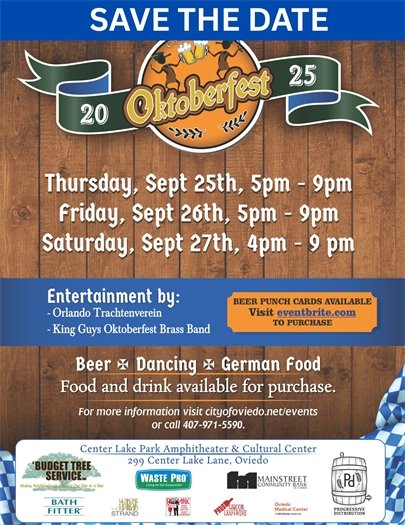 Save the Date! Oktoberfest!