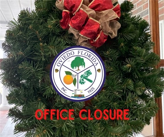 City Offices Closed to Observe Christmas and New Years