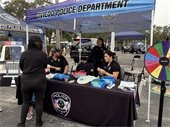 Cops N Cars for Kids Oviedo Police booth