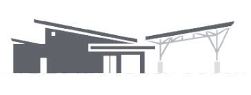 Cultural center logo black and white