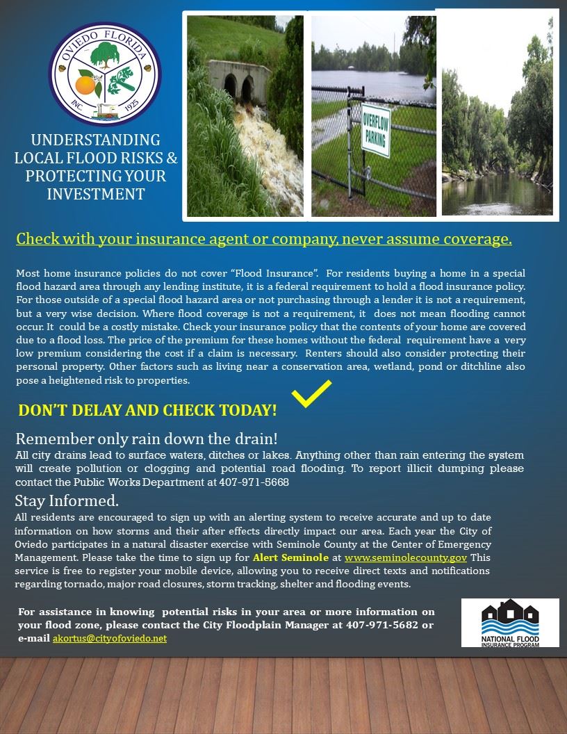 Understanding Local Flood Risks & Protecting your investment