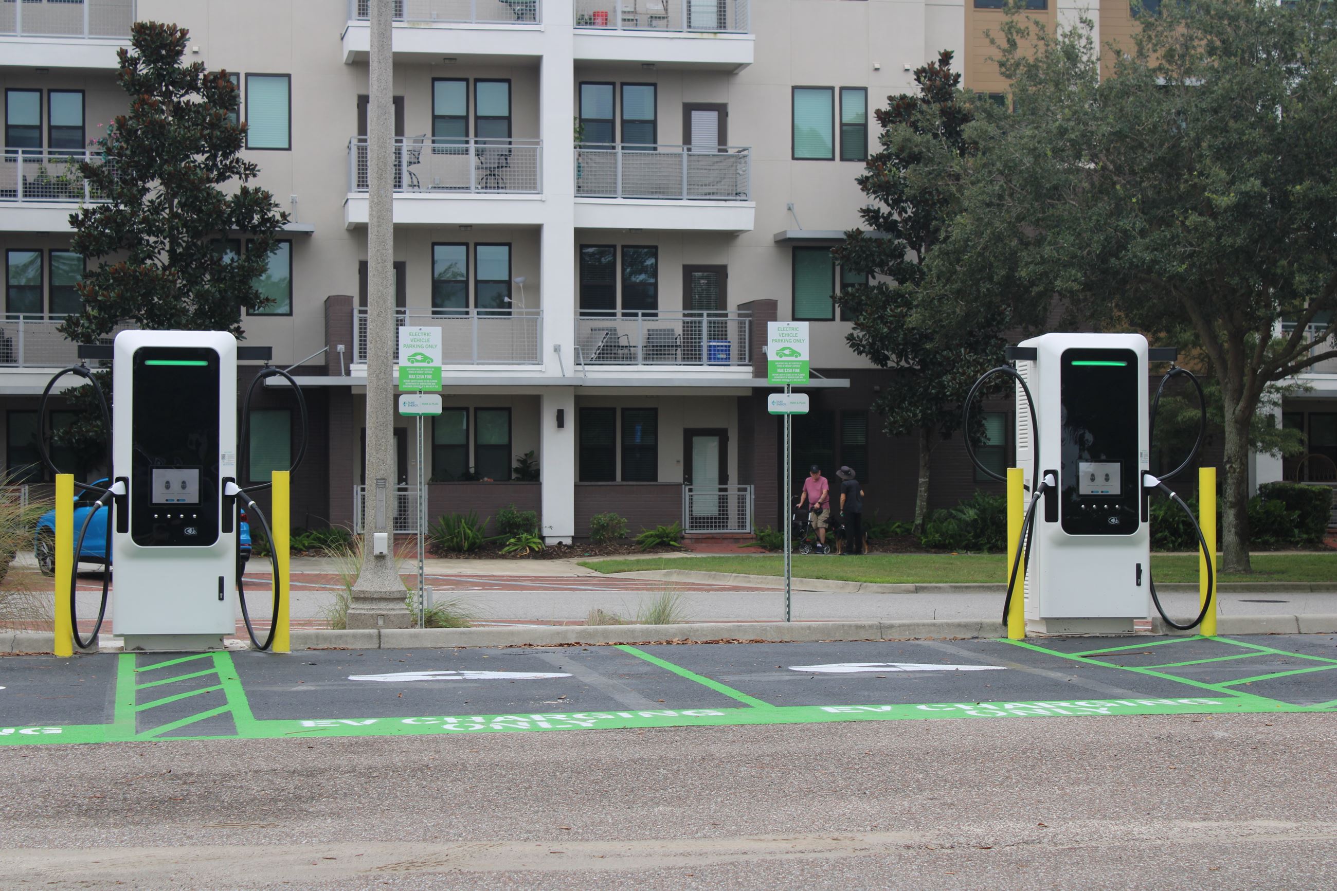 New EV Chargers at OOTP